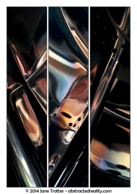Deus Ex Machina - Abstract Art by Jane Trotter