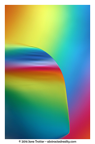 Rainbow's End - abstract photography by Jane Trotter