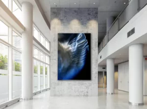 'Angel Wing' - Abstract Art by Jane Trotter