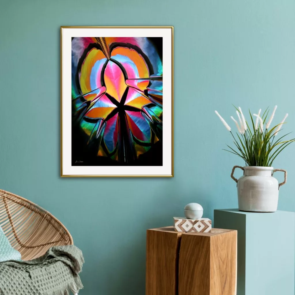 'Colour Cathedral' (in situ) - Abstract Art by Jane Trotter