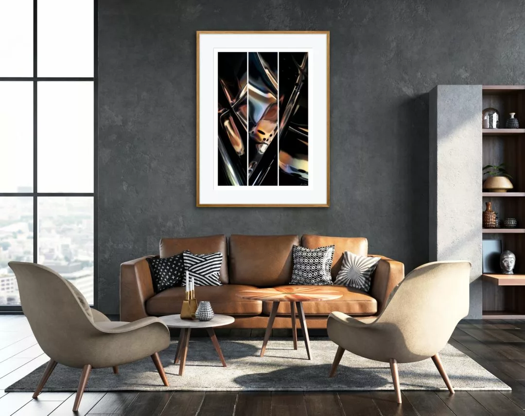 'Deus Ex Machina' (in situ) - Abstract Art by Jane Trotter