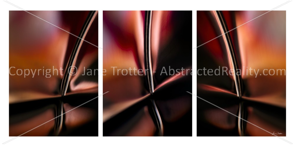 'Cross Purposes' - Abstract Art by Jane Trotter
