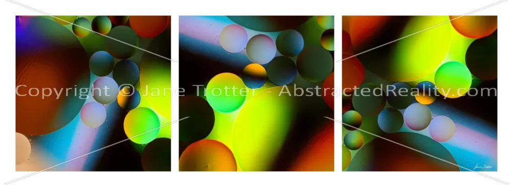'Orbital Congestion' - Abstract Art by Jane Trotter
