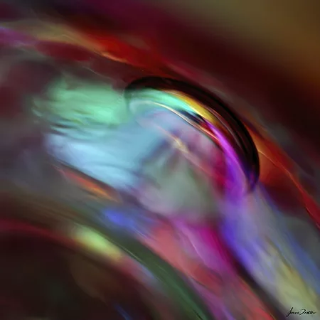 Birth of Colour - Abstract Art by Jane Trotter